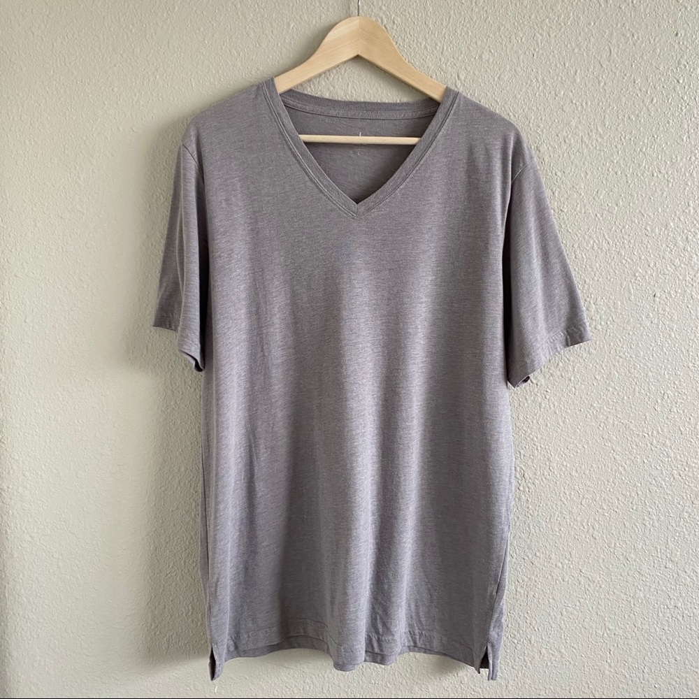 Alo Gray Crewneck T Shirt